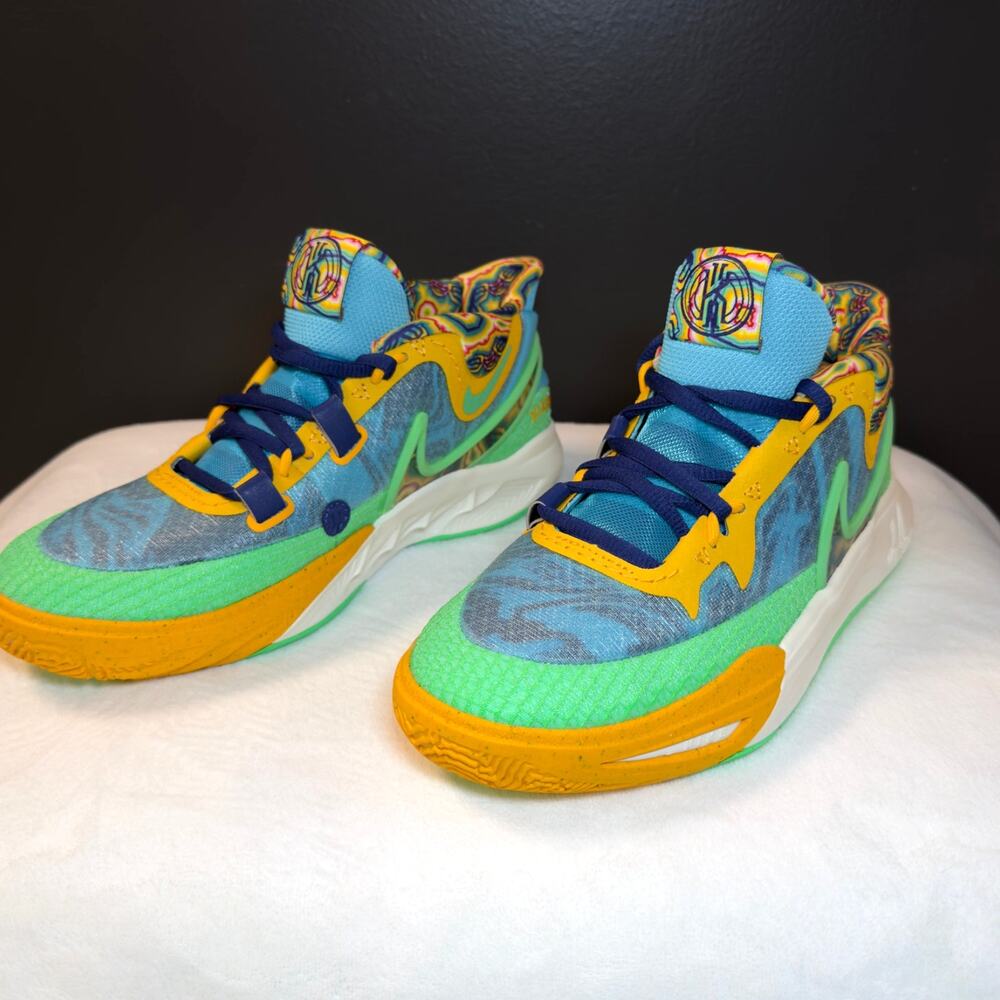 Nike Kyrie 8 GO SE GS “Baltic Blue” Multi-Color – DV3018-400 | 6Y - Picture 8 of 11